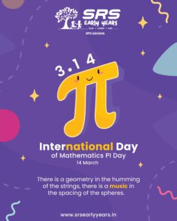 ✨ Celebrating the beauty of numbers on International Day of Mathematics (Pi Day)!
Let’s inspire young minds to explore, learn and enjoy the magic of maths. 🔢💜
#PiDay #InternationalDayOfMathematics #MathFun #LearningIsFun #SRSEarlyYears #KidsLearning #EarlyEducation #PlayLearnGrow