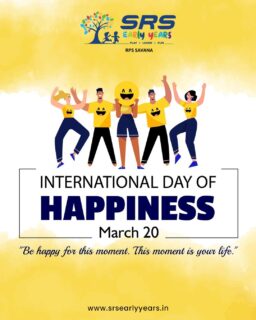 “Spreading smiles, one moment at a time.”
#InternationalDayOfHappiness
#SpreadHappiness
#ChooseJoy
#StayHappy
#HappinessMatters
#SmileMore
#JoyfulMoments
#PositiveVibes
#HappyHearts
#SchoolOfHappiness
#SRSInternationalSchool
#LearnCareShare
#HappyStudents
#BeHappy
#CelebrateHappiness
