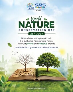 Every tree we save, every drop we conserve, and every step we take towards sustainability creates a brighter future. Let us pledge to protect nature, preserve biodiversity, and inspire the next generation to care for our planet. Happy World Nature Conservation Day! 🌿🌍
#WorldNatureConservationDay #NatureConservation #SaveNature #ProtectNature #GoGreen #GreenEarth #LoveNature #EcoFriendly #Sustainability #SaveEnvironment #PlantTrees #ClimateAction #NatureFirst #GreenFuture #HealthyPlanet #ReduceReuseRecycle #EarthCare #EnvironmentalAwareness #TogetherForNature #SRSEarlyYears #SRSFamily #PlayLearnFun #LearnCareShare #FutureCreators #GreenGeneration