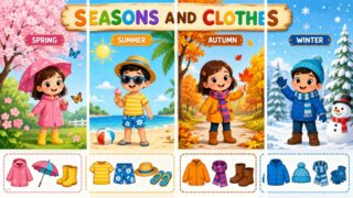 Our Nursery learners had a delightful time exploring the fascinating topic of "Clothes and Seasons." Through engaging discussions and interactive activities, they discovered how different seasons require different types of clothing. The children learned that light cotton clothes keep us cool in summer, warm woollen clothes protect us during winter, and raincoats, umbrellas, and gumboots help us stay dry in the rainy season.

The activity enriched their understanding of the four seasons while strengthening observation, matching, speaking, and listening skills. It also helped expand their vocabulary and encouraged them to develop healthy habits by choosing clean, comfortable, and weather-appropriate clothing. It was a fun-filled learning experience that combined practical knowledge with joyful participation.

#SRSEarlyYears #NurseryLearning #ClothesAndSeasons #LearningThroughPlay #EarlyLearning #SeasonalAwareness #LifeSkills #VocabularyDevelopment #ObservationSkills #InteractiveLearning #JoyfulLearning #FutureReadyLearners #HappyLearning